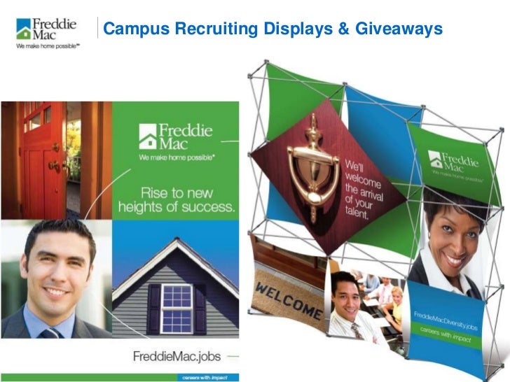 On campus recruitment giveaways On campus recruitment giveaways